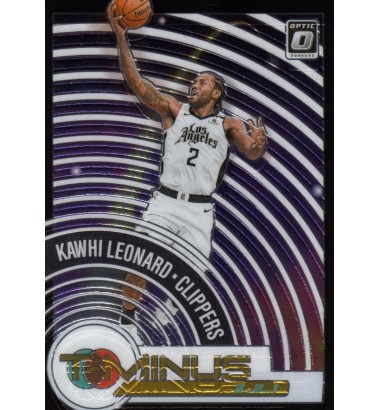 Panini Donruss Optic 2020-2021 T-Minus 3, 2, 1, Kawhi Leonard (Los Angeles Clippers)